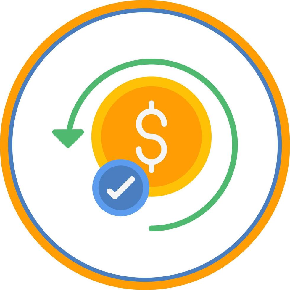 Cashback Guarantee Vector Icon Design