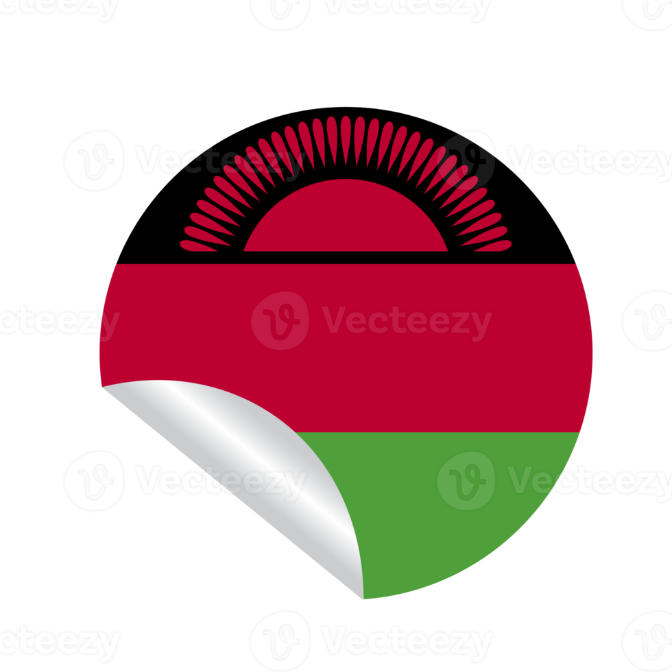 Malawi flag country 16391947 PNG