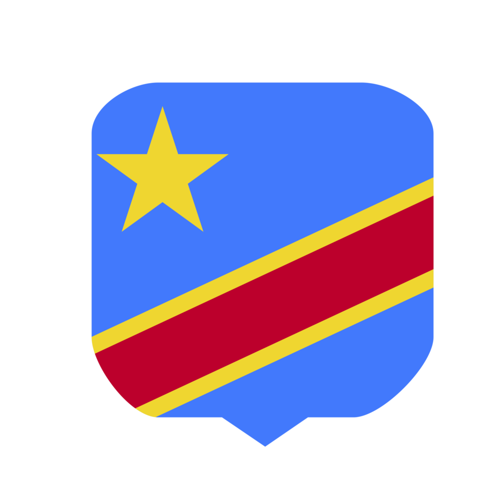 demokratisk republik av de kongo flagga Land png