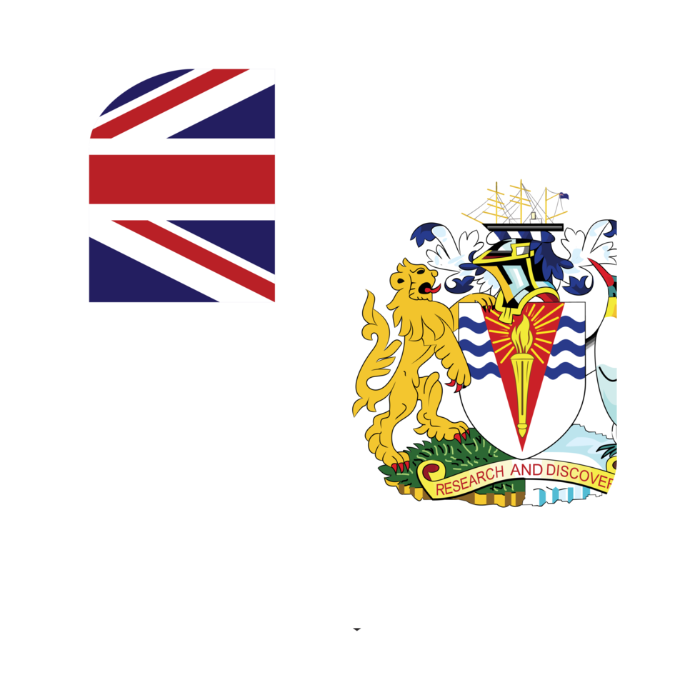 Brits antarctisch gebied vlag land png