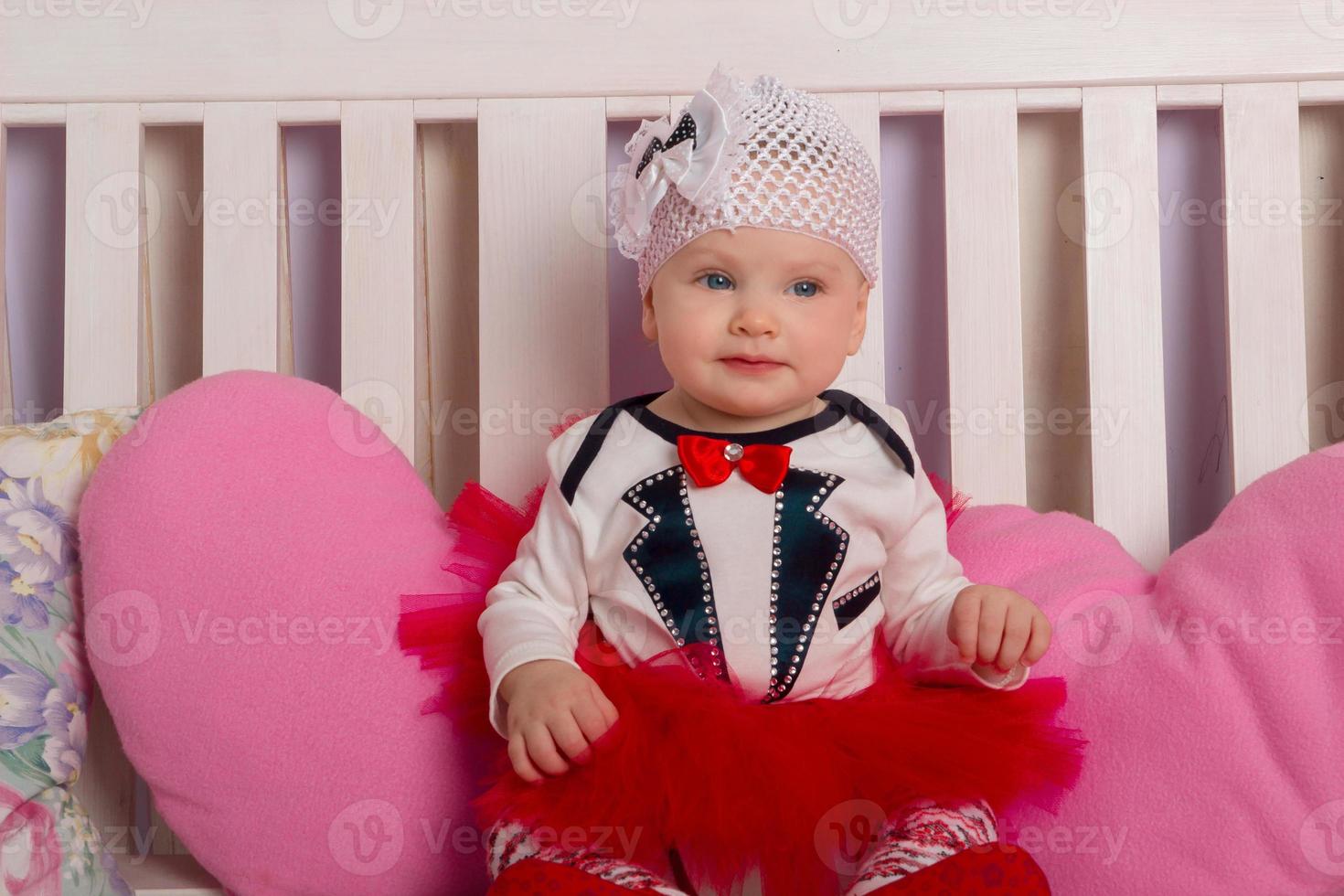 Beautiful baby girl photo