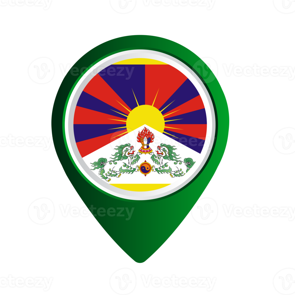 Tibet vlag land png