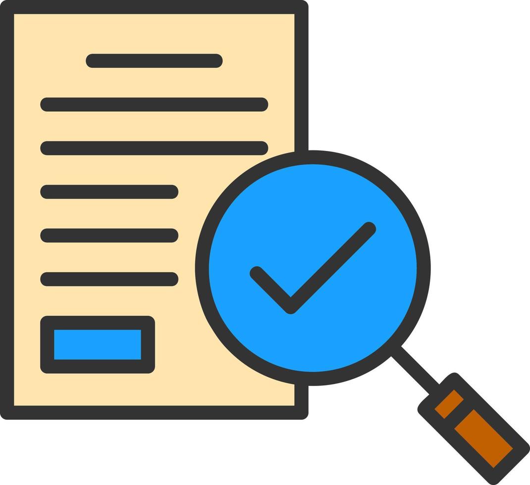 Audit Staff Vector Icon Design