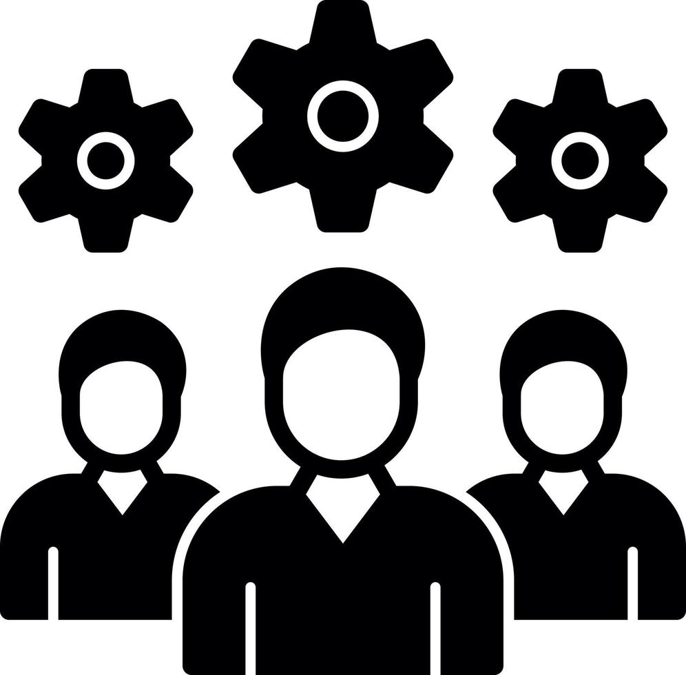 Hr Planning Vector Icon Design