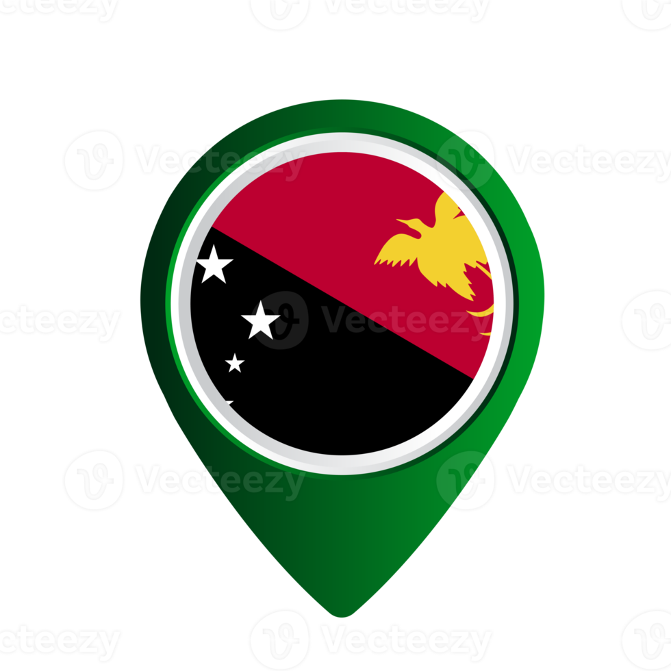 Papua New Guinea flag country png