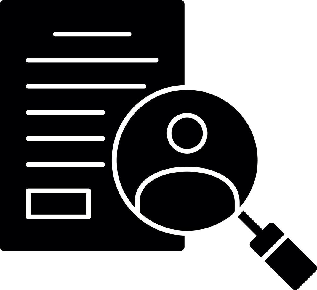 Find Employee Vector Icon Design