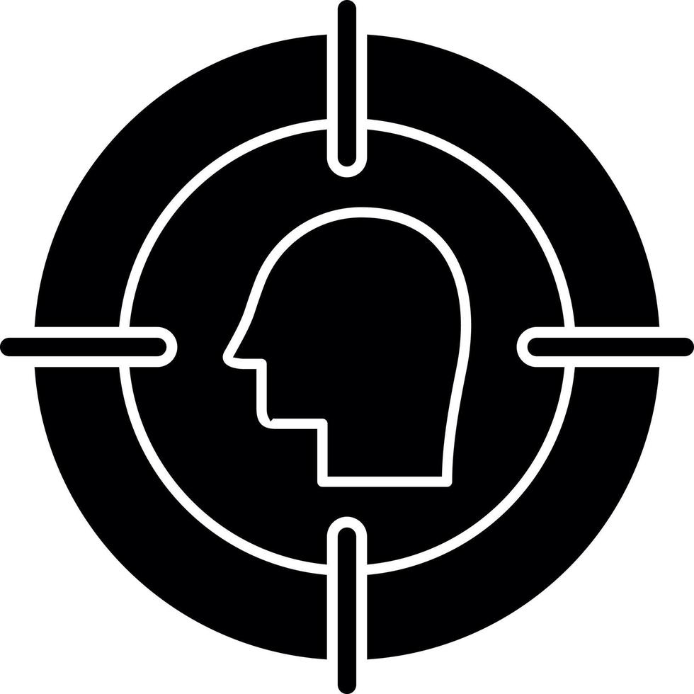 Head Hunting Vector Icon Design