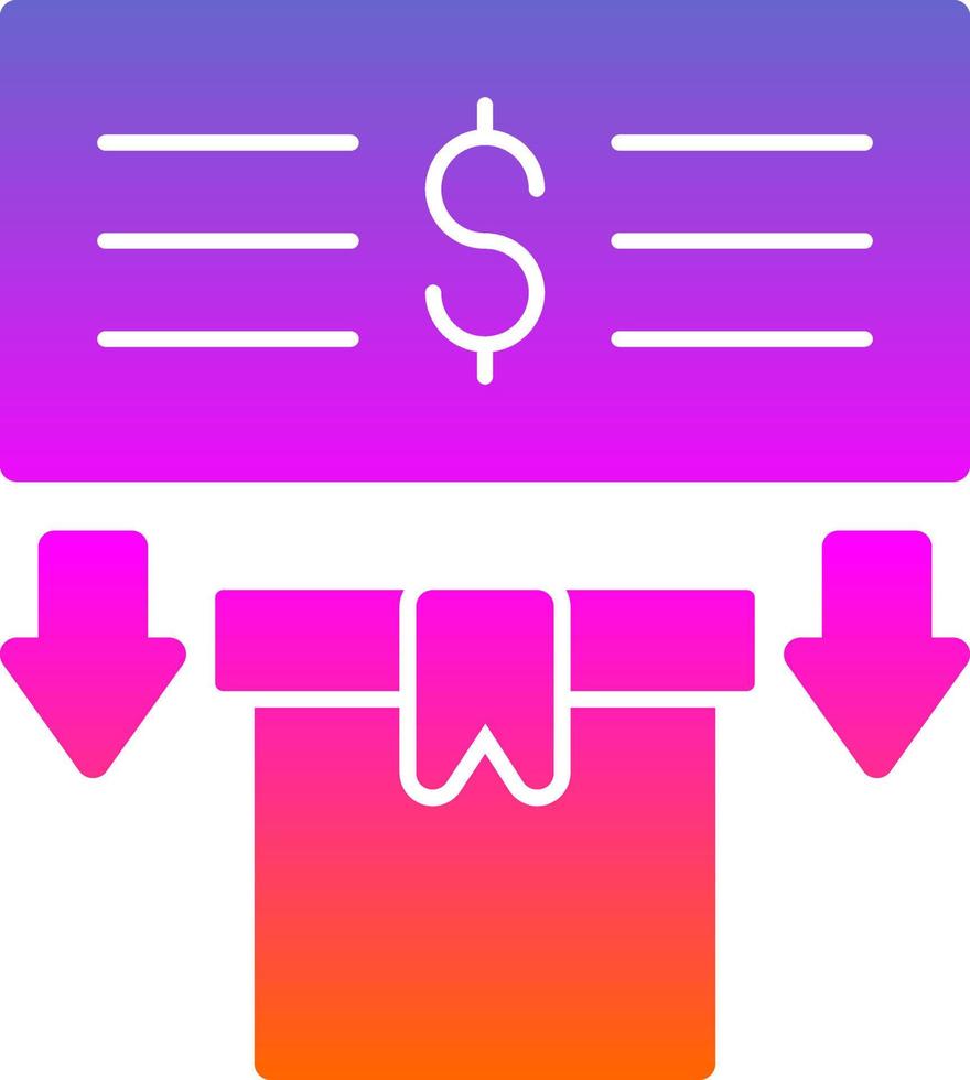 Pay Upon Delivery Vector Icon Design