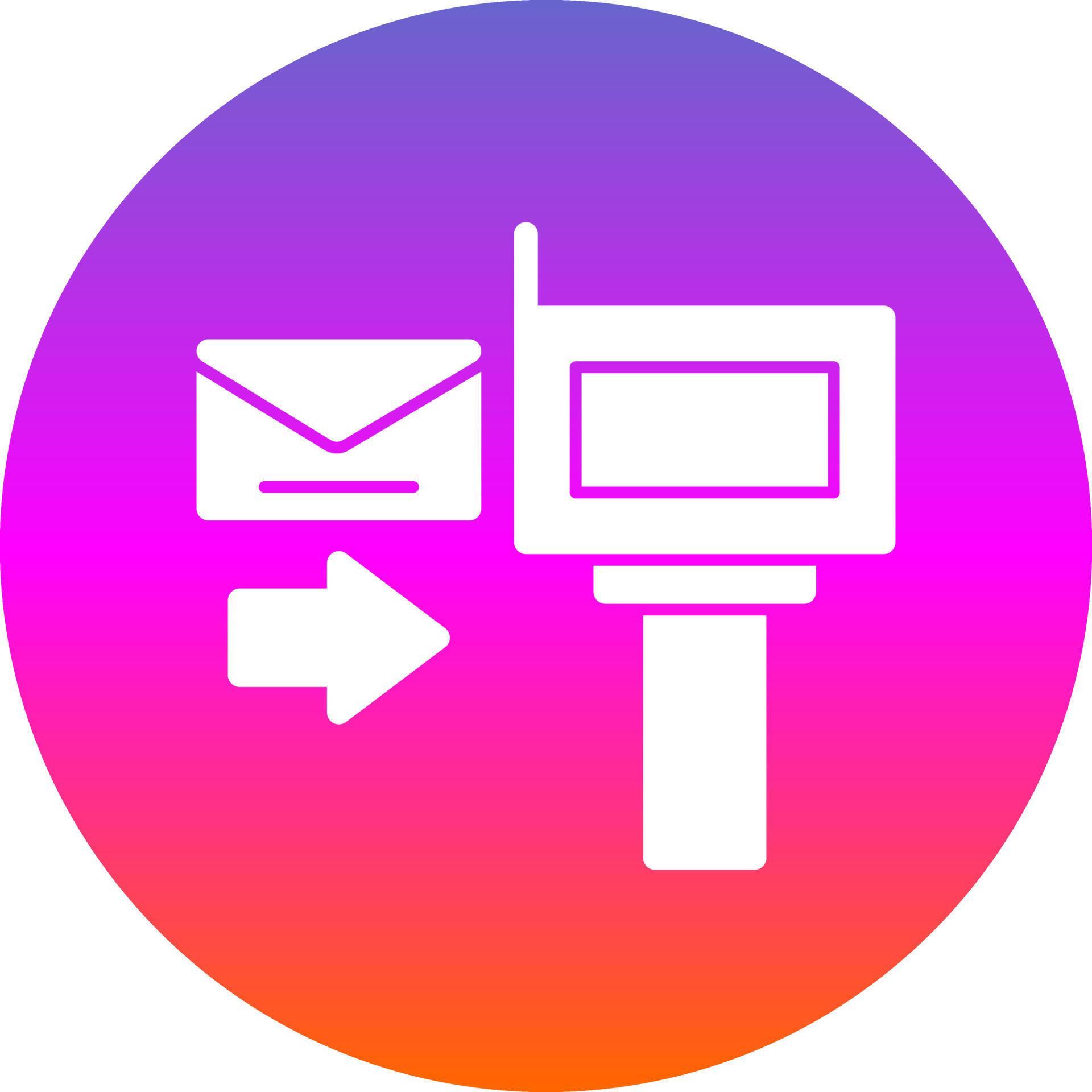 Direct Mail Vector Icon Design 16393529 Vector Art at Vecteezy