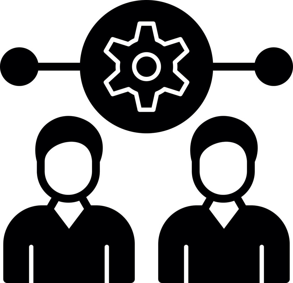 Hr Management Vector Icon Design