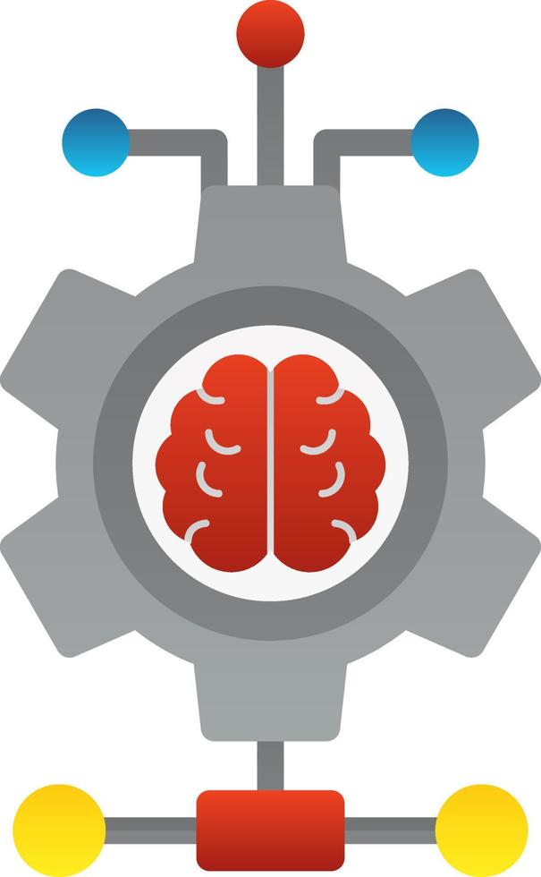 Deep Learning Vector Icon Design