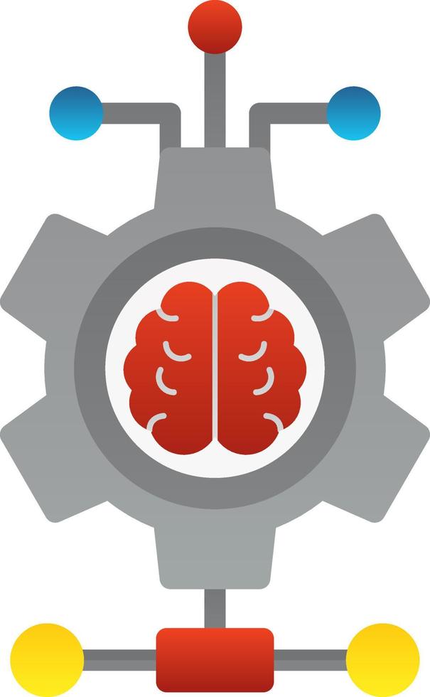 Deep Learning Vector Icon Design