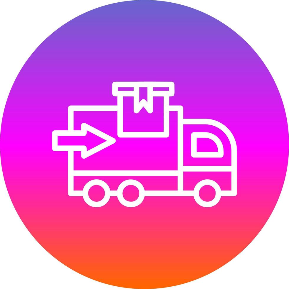 diseño de icono de vector de envío expreso