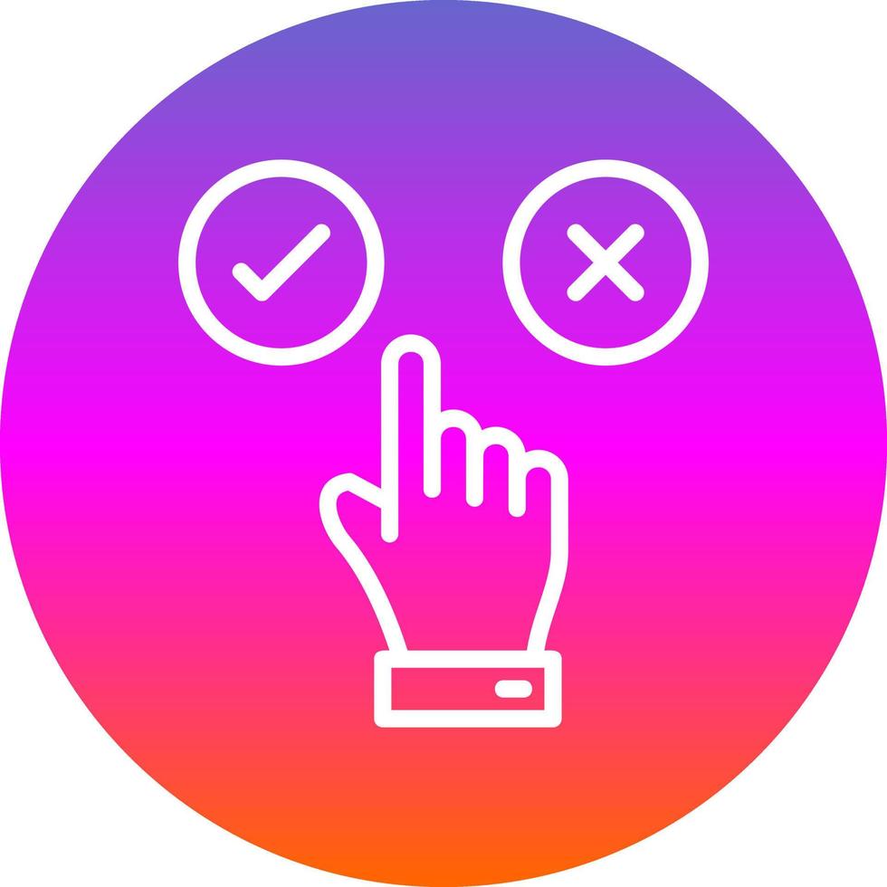 Customer Satisfaction Vector Icon Design