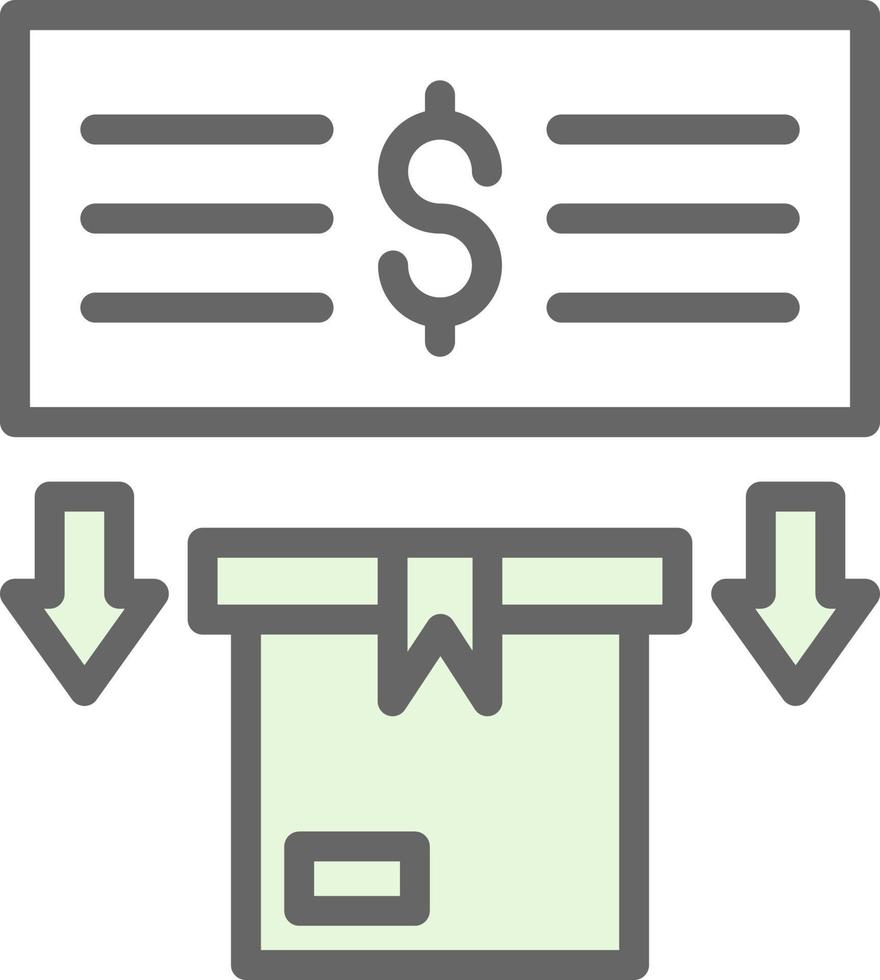 Pay Upon Delivery Vector Icon Design