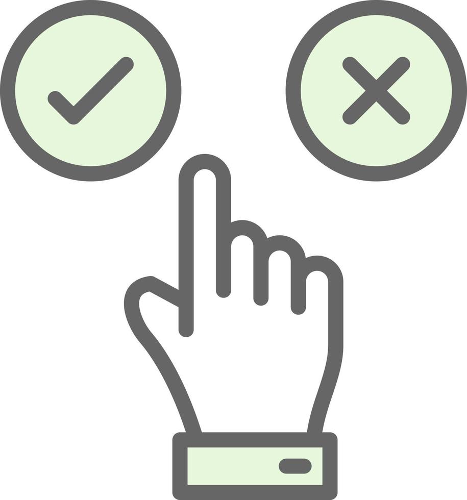 Customer Satisfaction Vector Icon Design