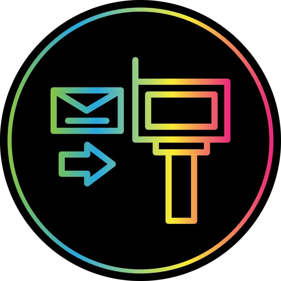 Direct Mail Vector Icon Design