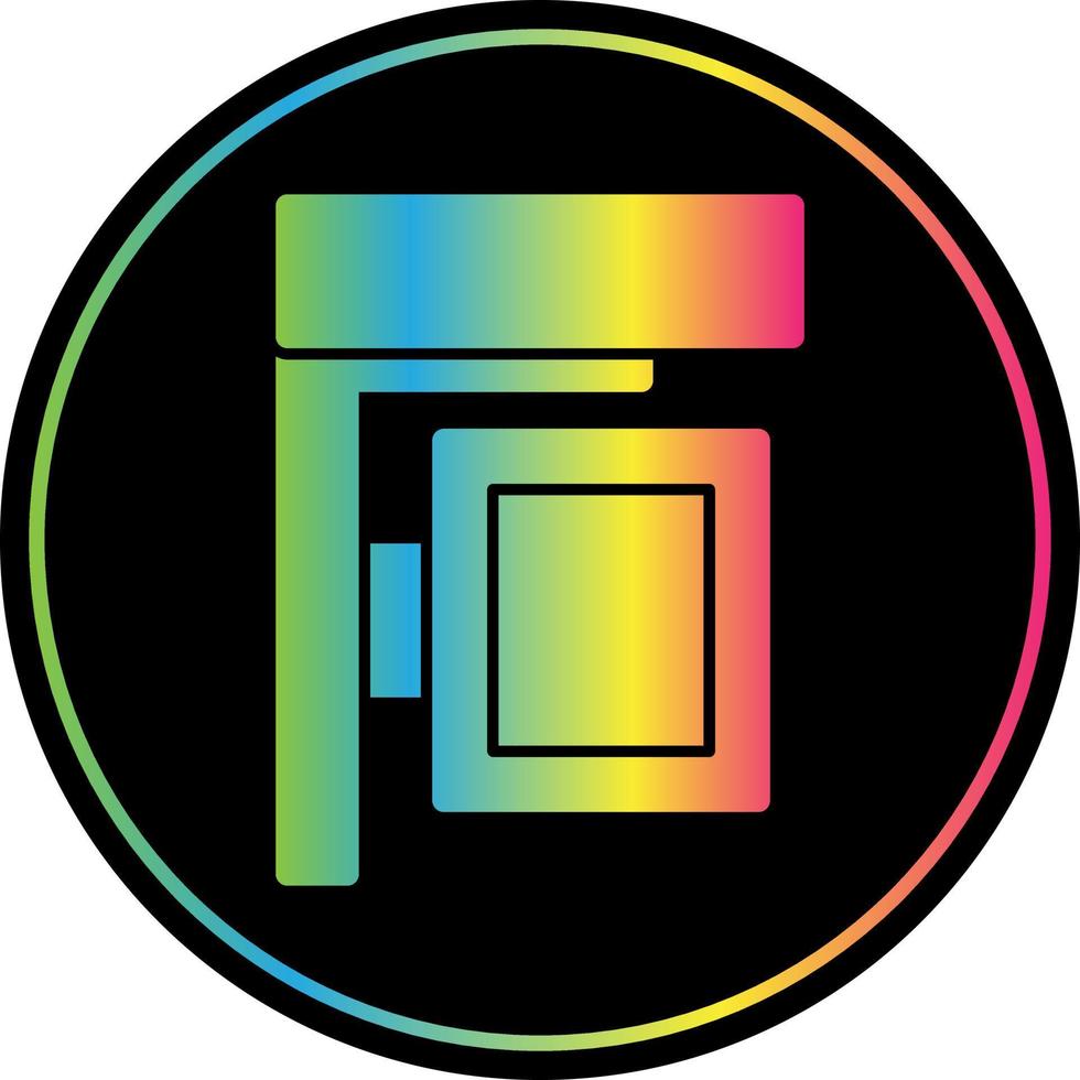 Shelter Ad Vector Icon Design