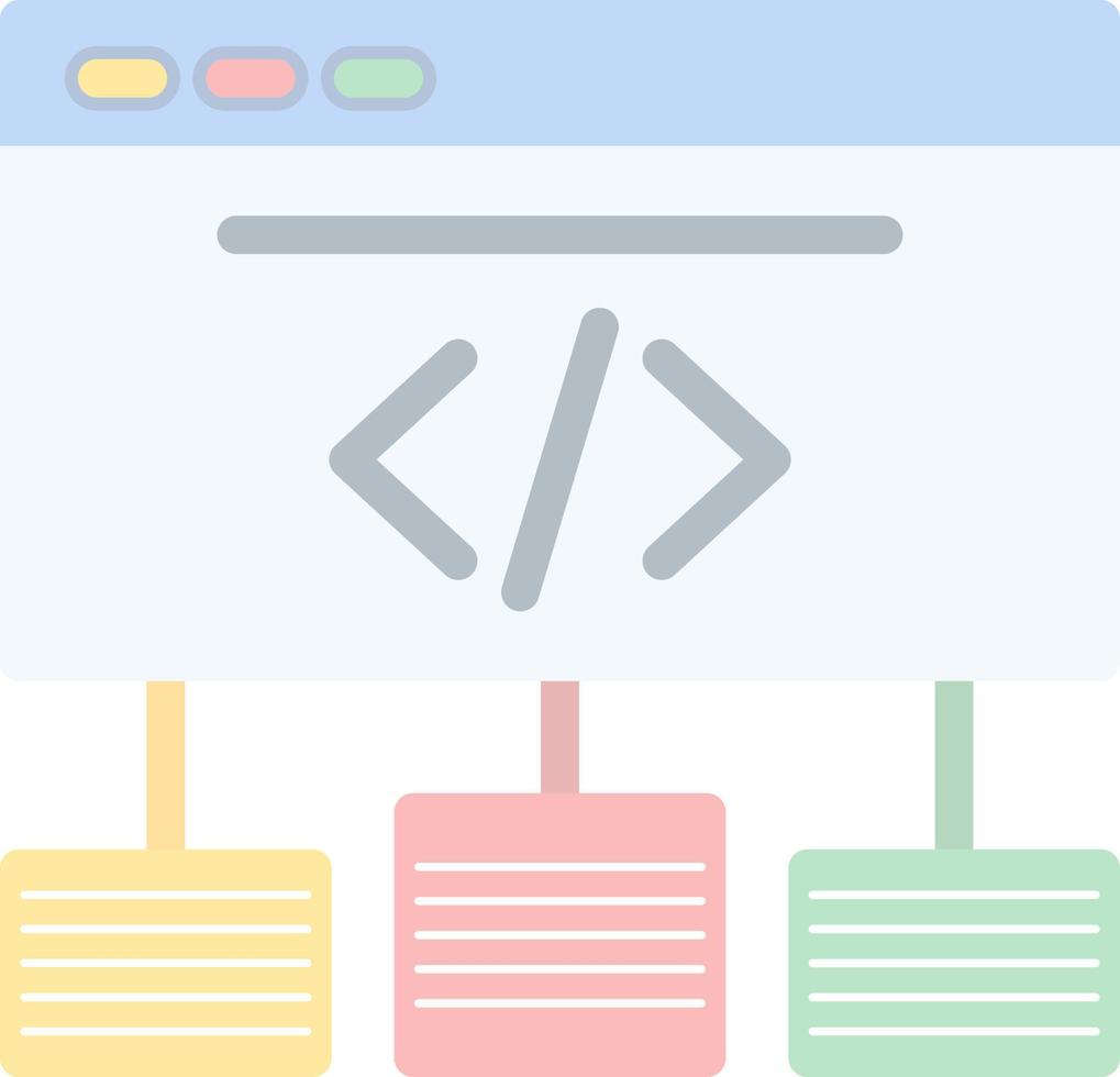 Agile Framework Vector Icon Design
