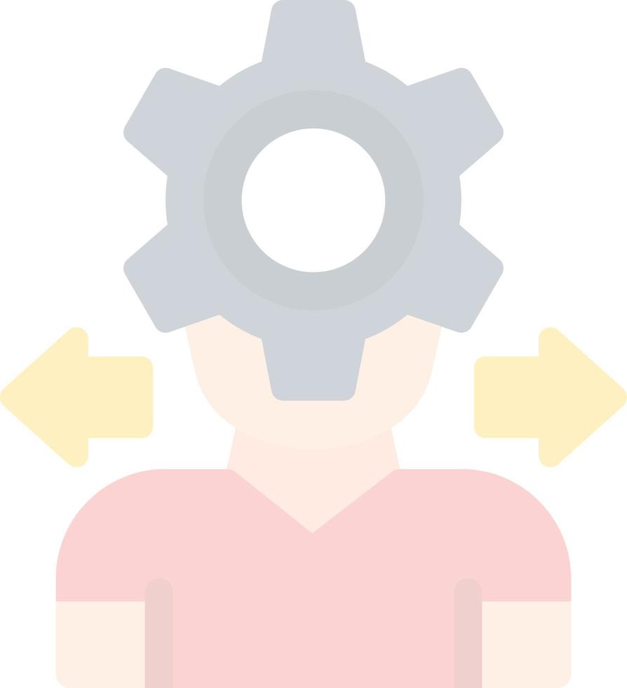Decision Making Process Vector Icon Design