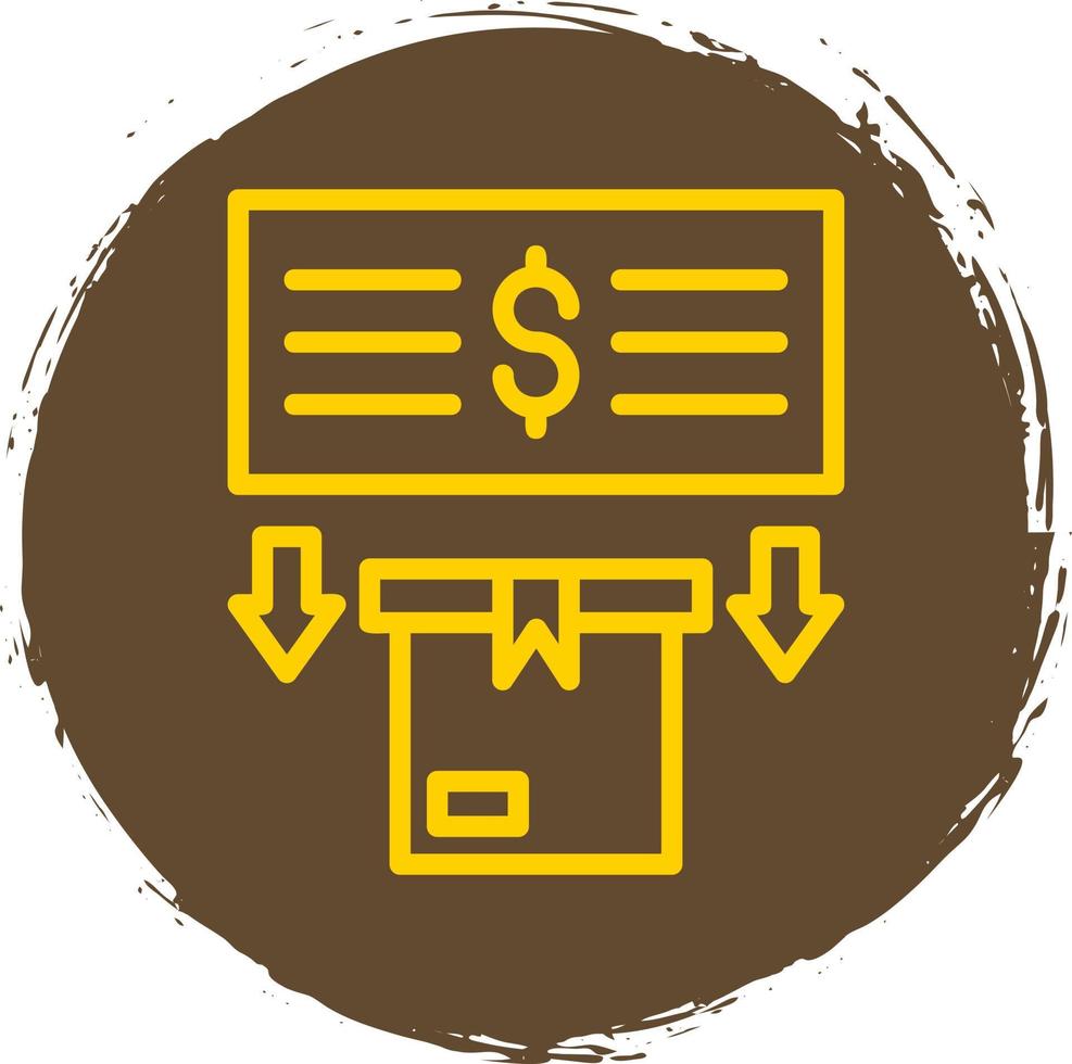 Pay Upon Delivery Vector Icon Design