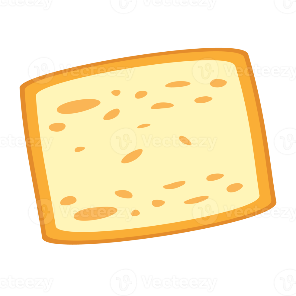 Toasted wheat bread for toast or sandwiches png