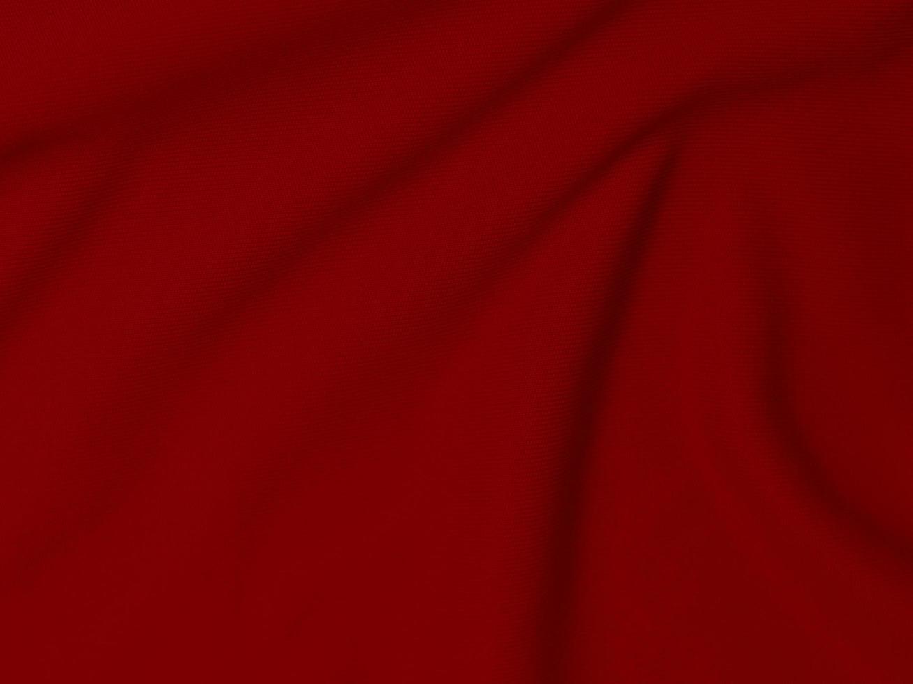 red velvet fabric texture used as background. Empty red fabric background of soft and smooth textile material. There is space for text. photo