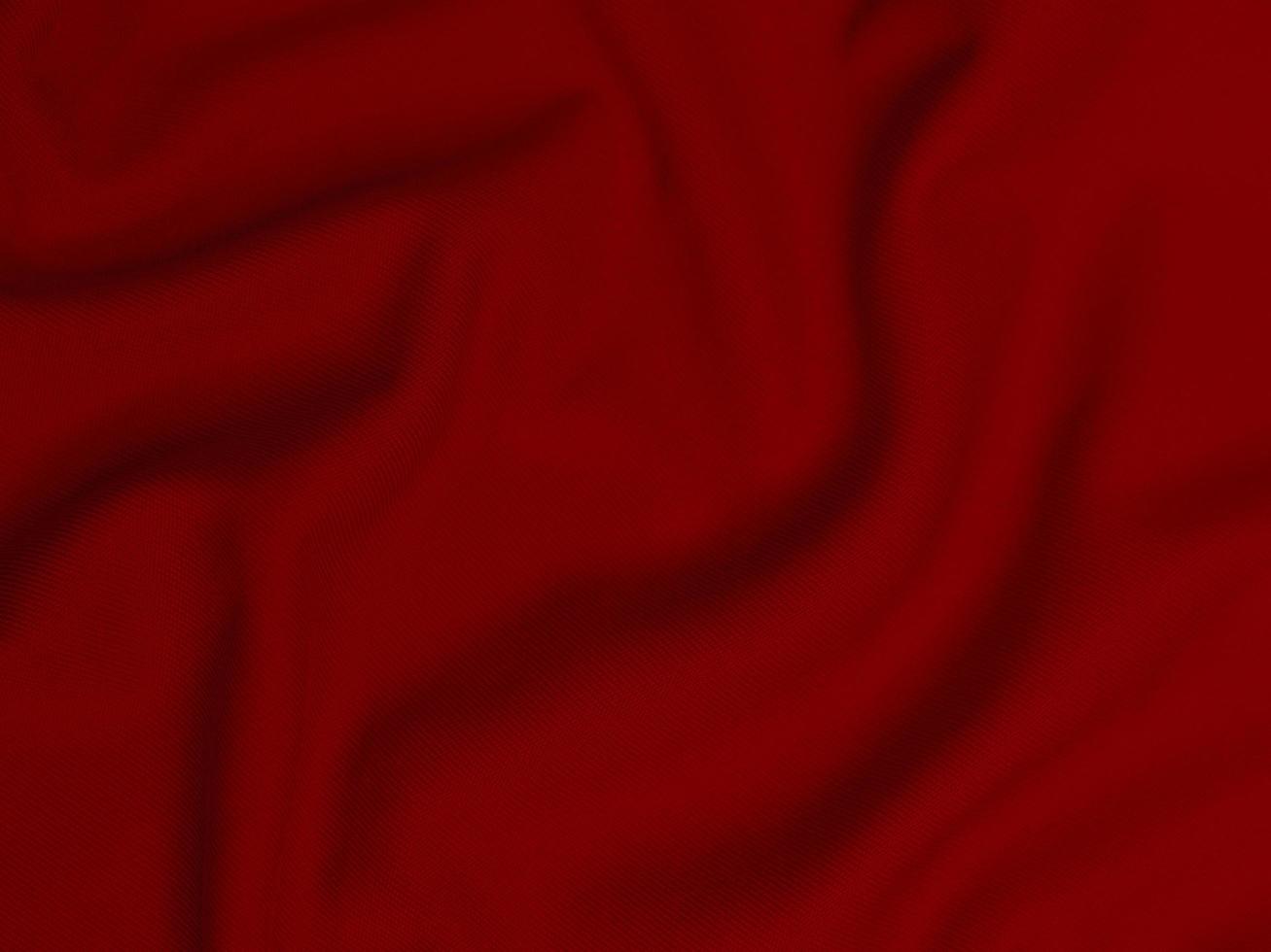 red velvet fabric texture used as background. Empty red fabric background of soft and smooth textile material. There is space for text. photo