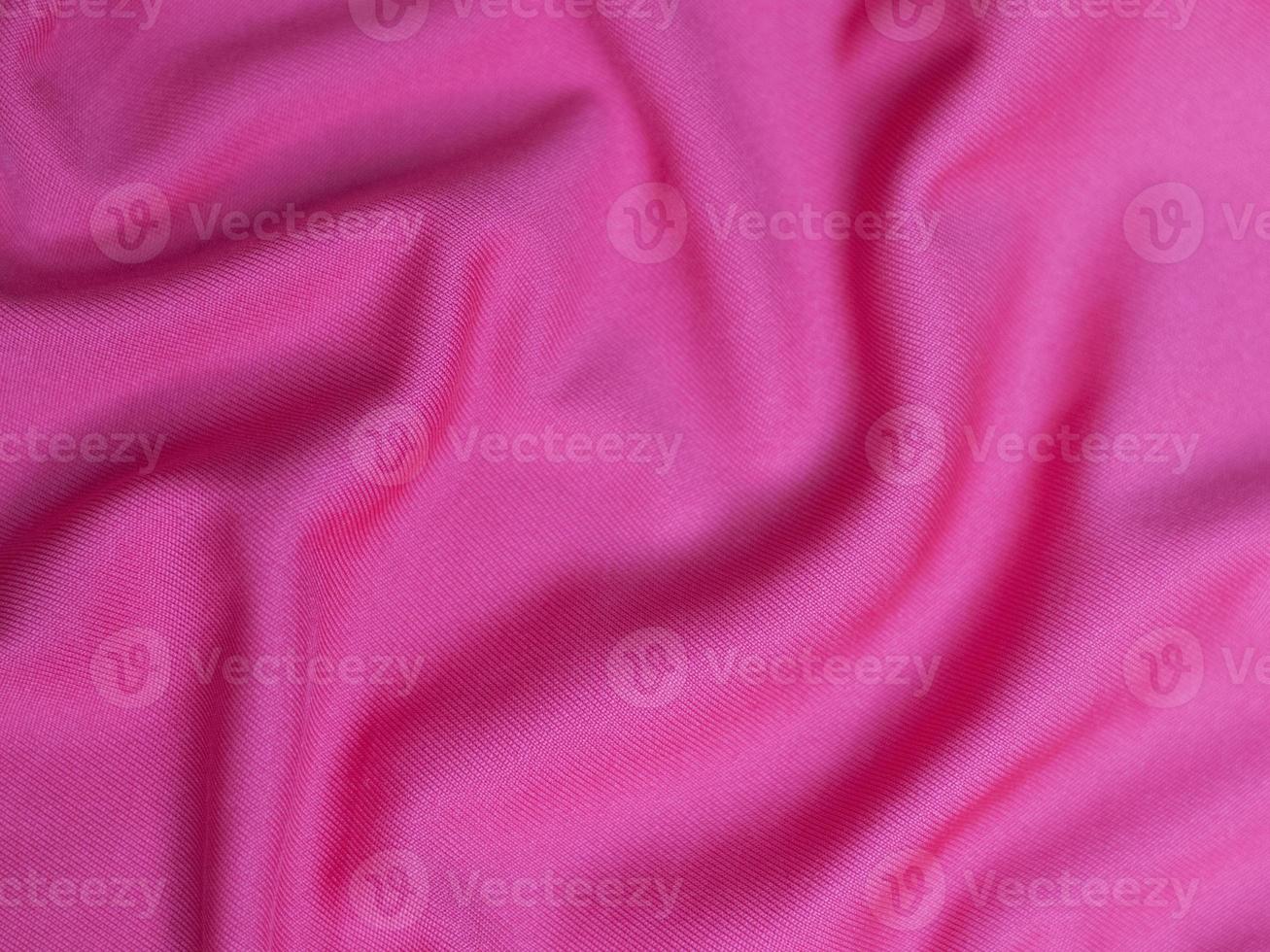 Pink velvet fabric texture used as background. Empty pink  fabric background of soft and smooth textile material. There is space for text photo