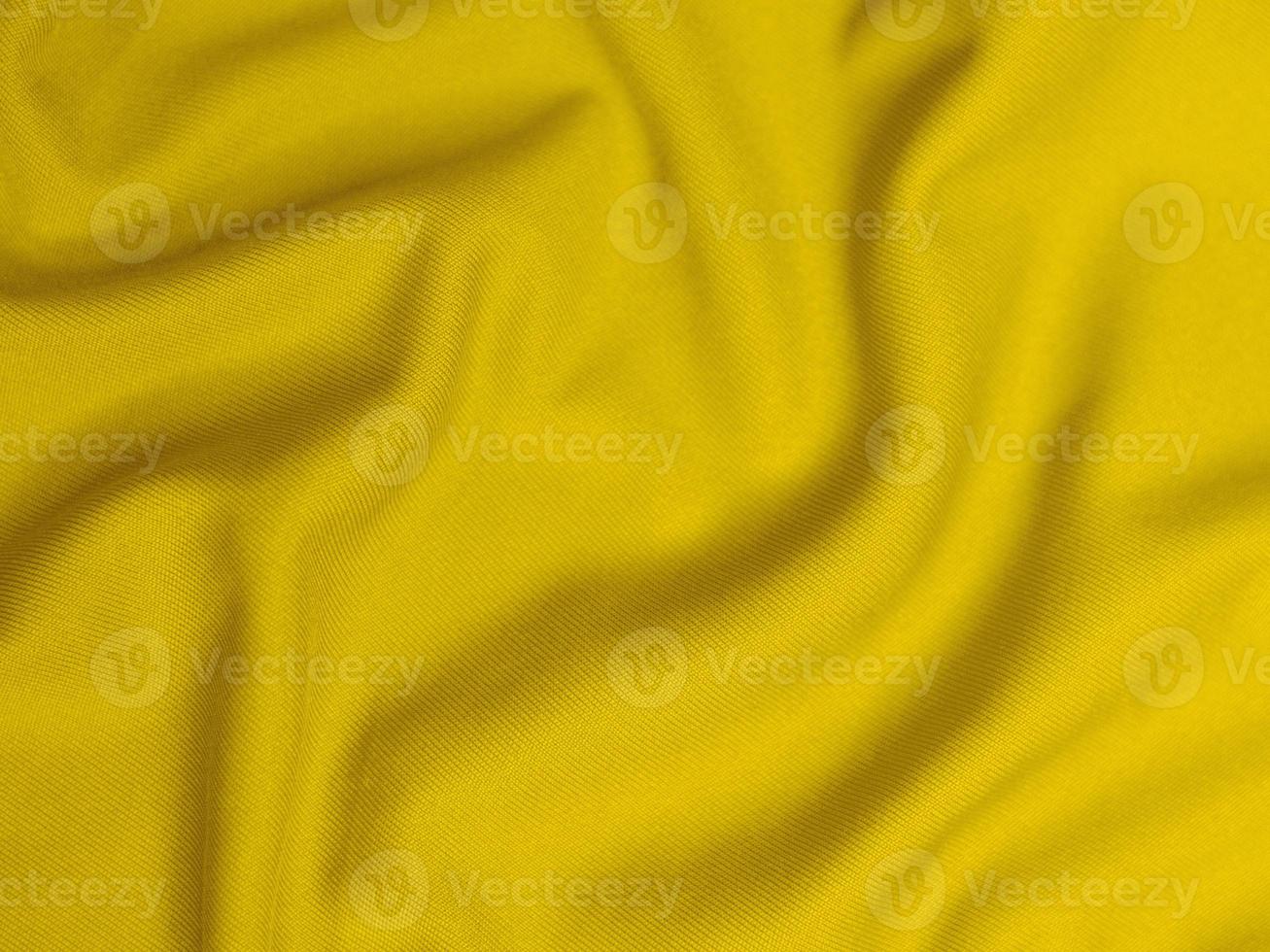 yellow velvet fabric texture used as background. Empty yellow  fabric background of soft and smooth textile material. There is space for text photo