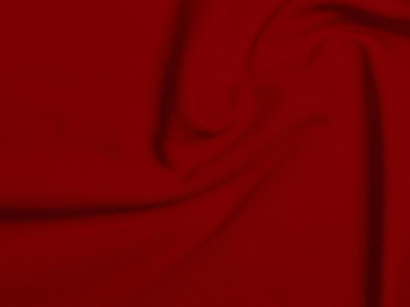 red velvet fabric texture used as background. Empty red fabric background of soft and smooth textile material. There is space for text. photo