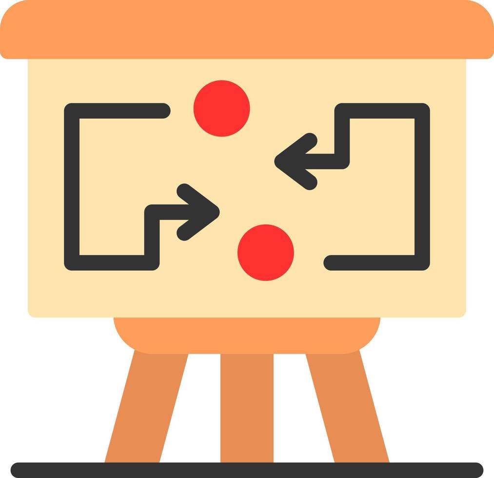 Workflow Vector Icon Design