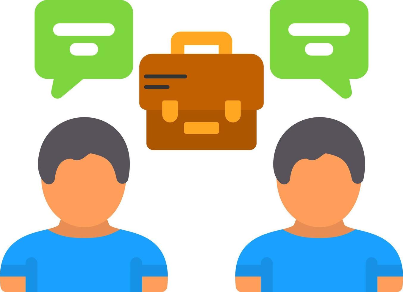 Business Meeting Vector Icon Design