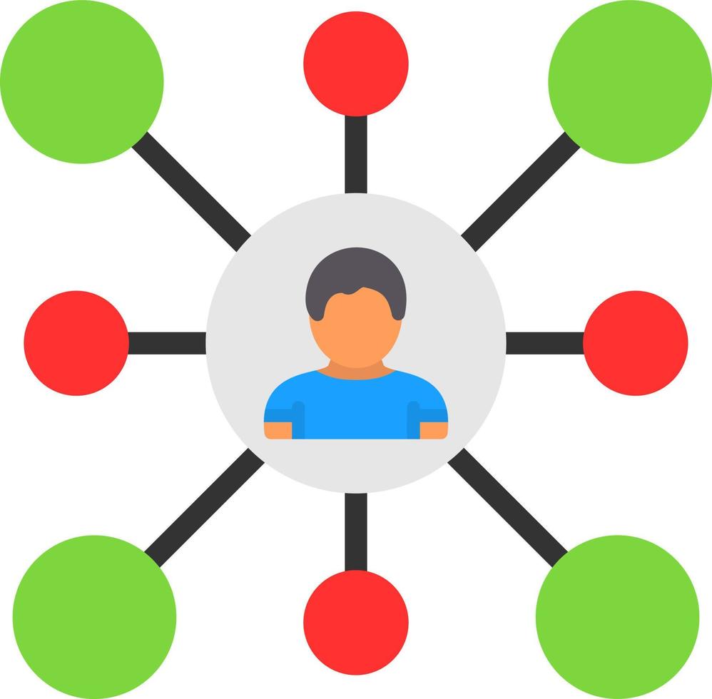 Network Vector Icon Design