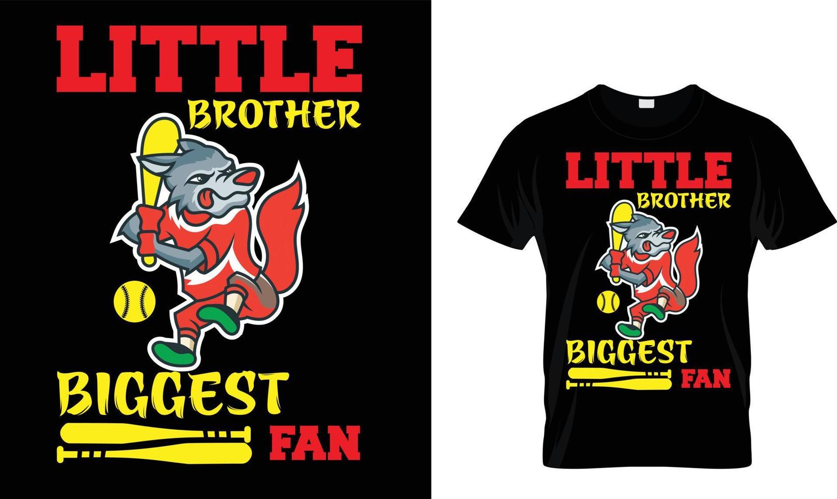 Baseball T-Shirt Design  Free Vector