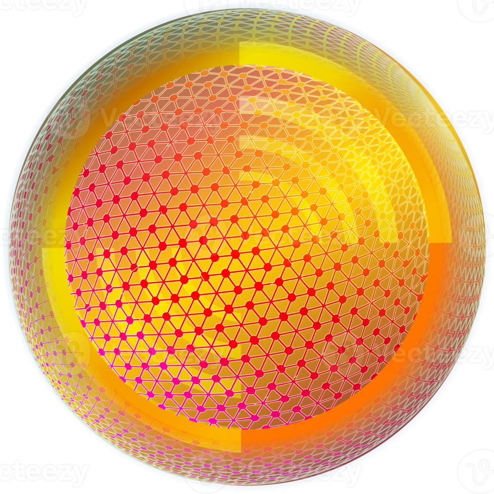 Season festival ball round wifi button connection icon technology element for decorative backgrounds png