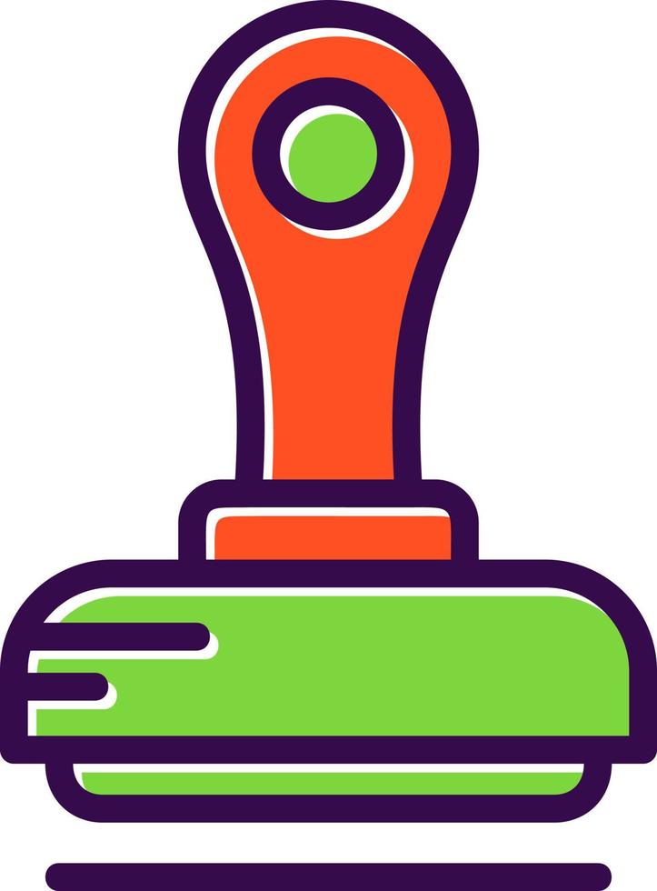 Stamp Vector Icon Design