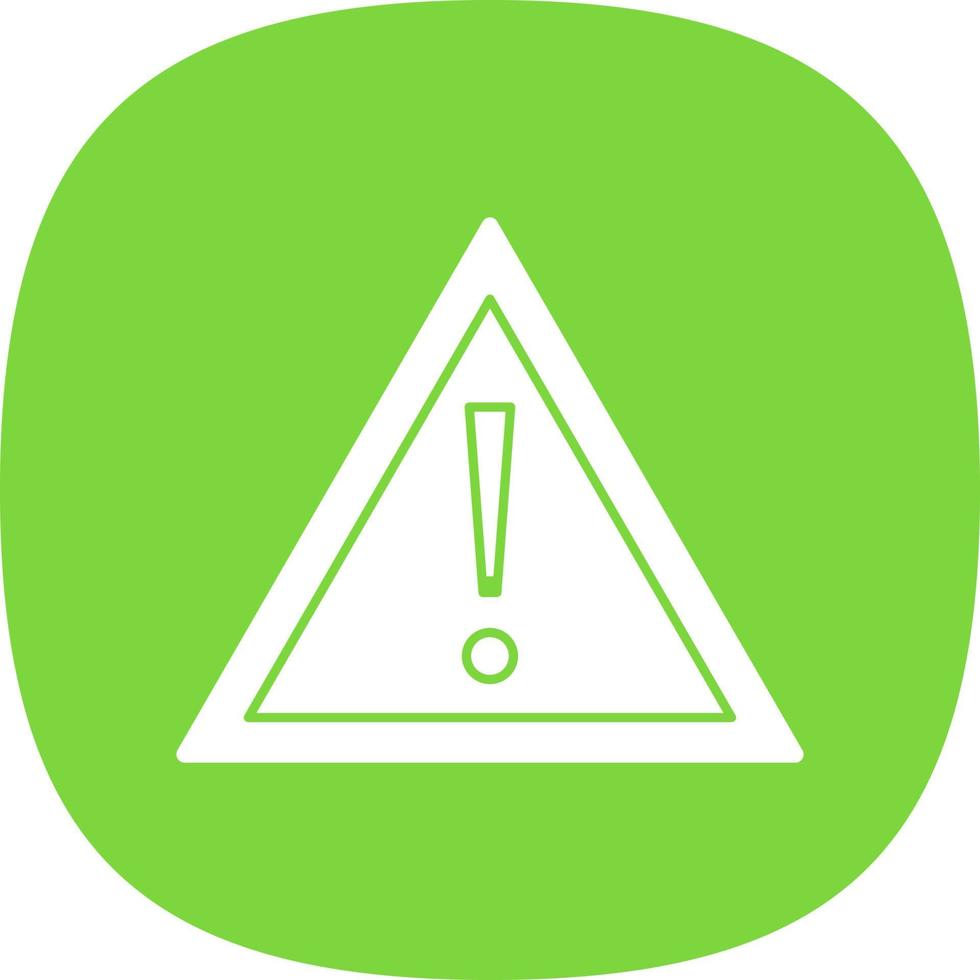 Alert Vector Icon Design