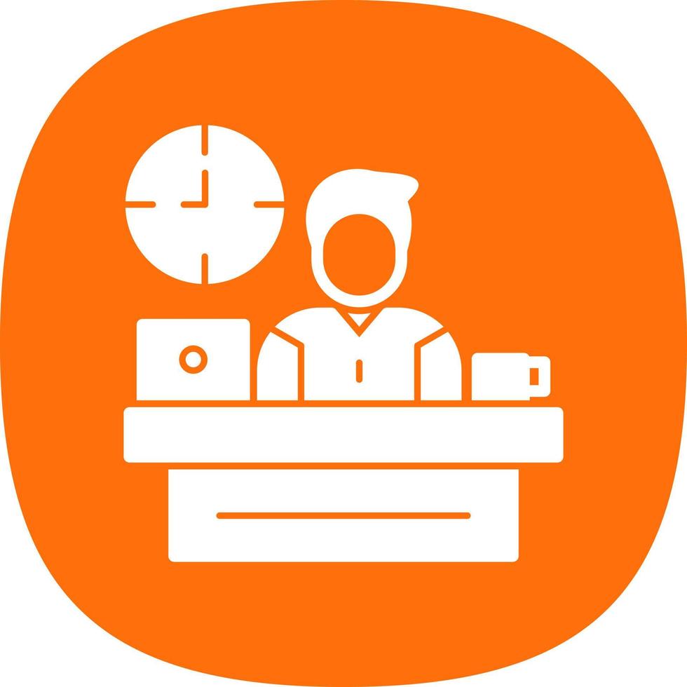 Workplace Vector Icon Design