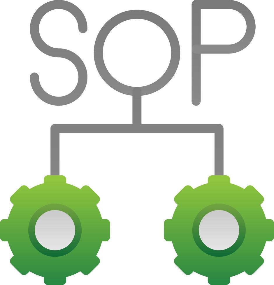 diseño de icono de vector de sop