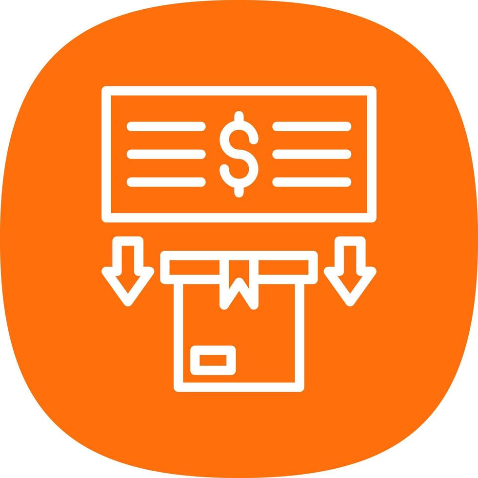 Pay Upon Delivery Vector Icon Design
