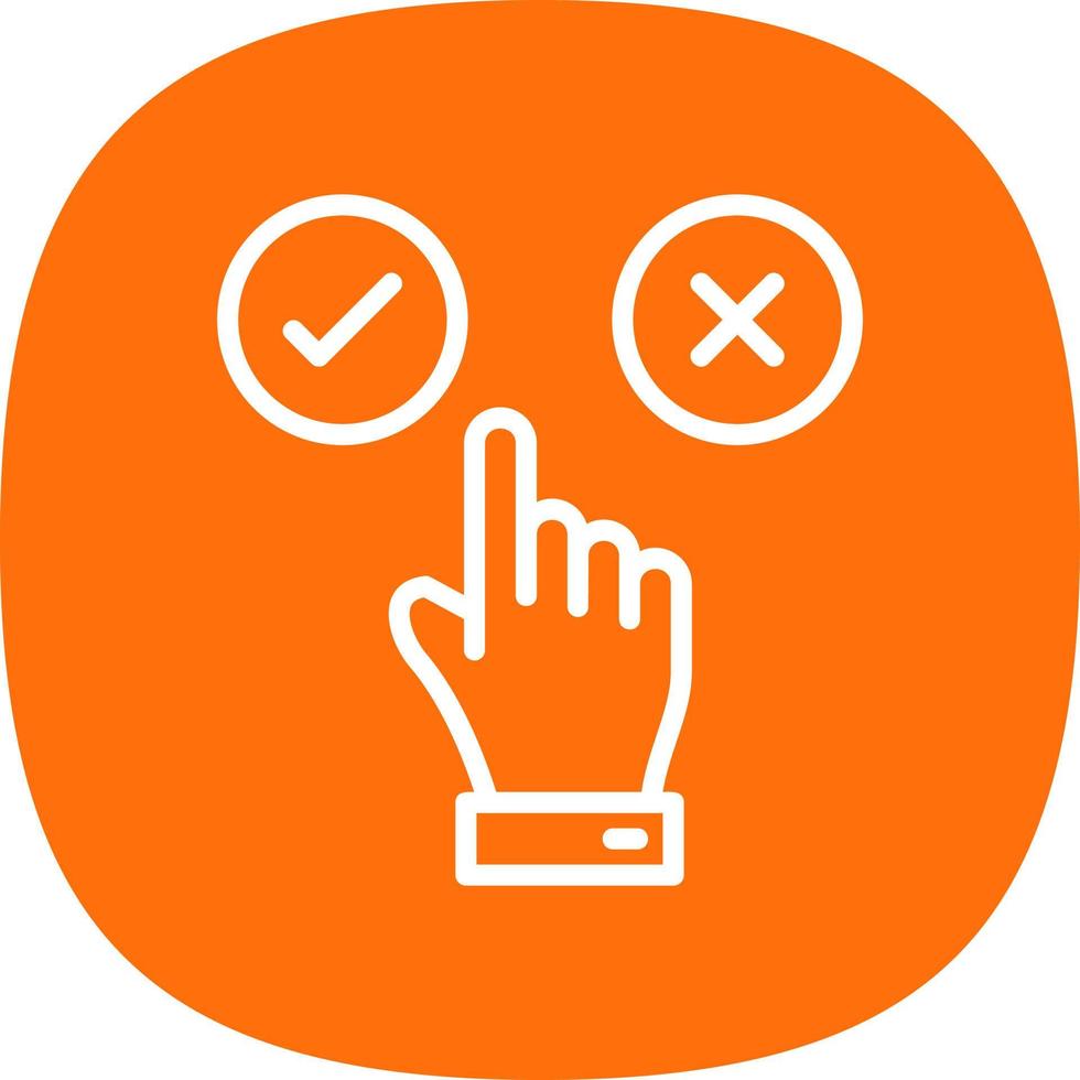 Customer Satisfaction Vector Icon Design