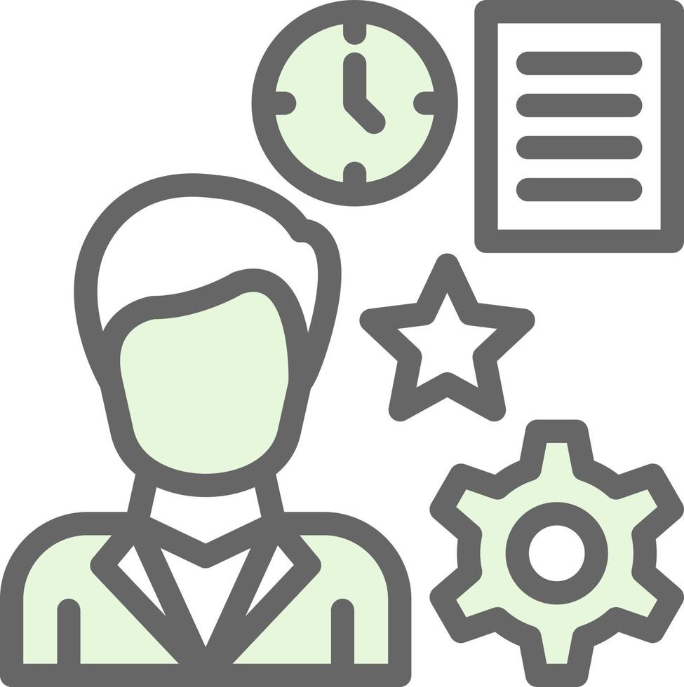 Product Manager Vector Icon Design