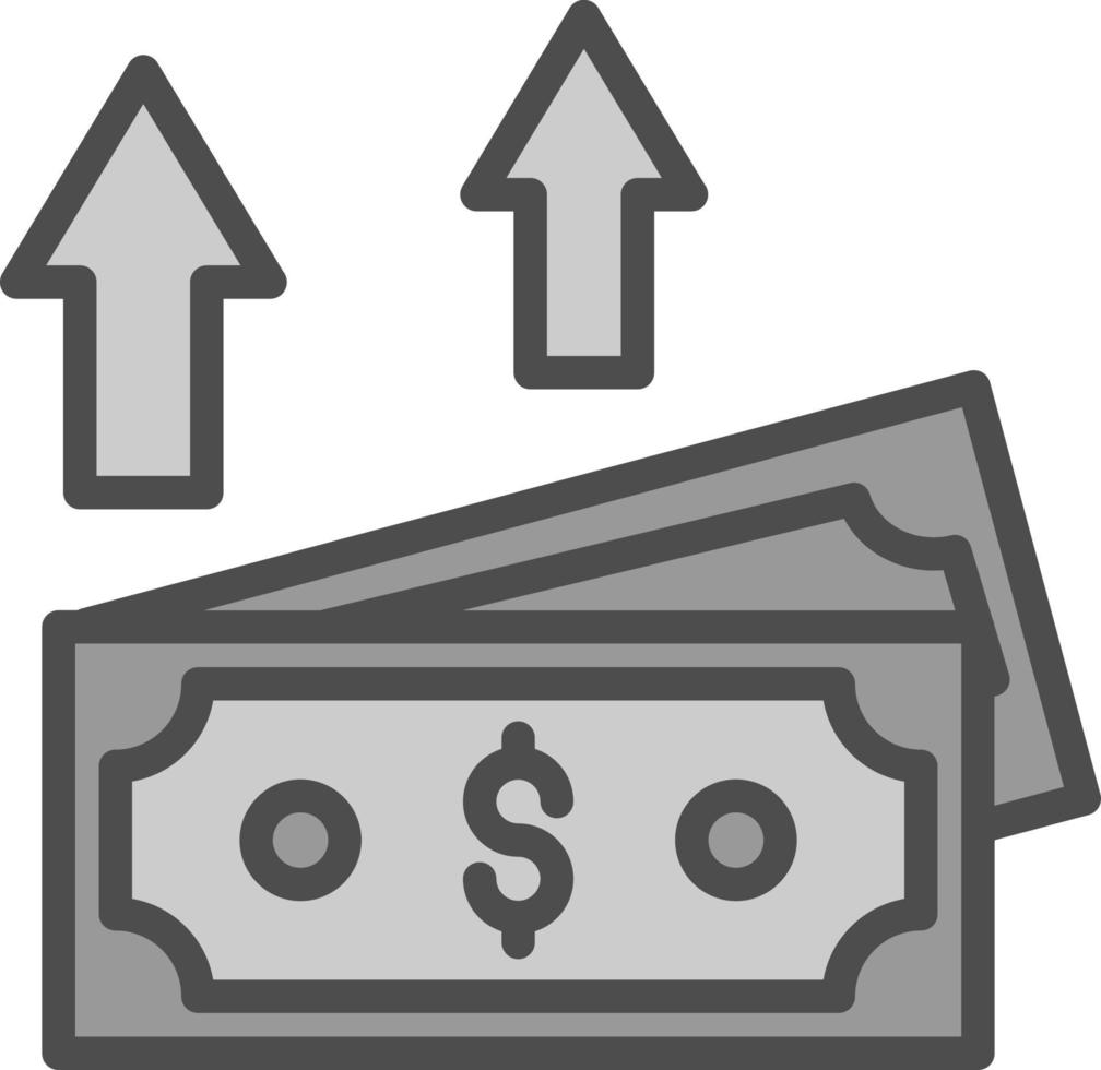 Pay Cash Vector Icon Design