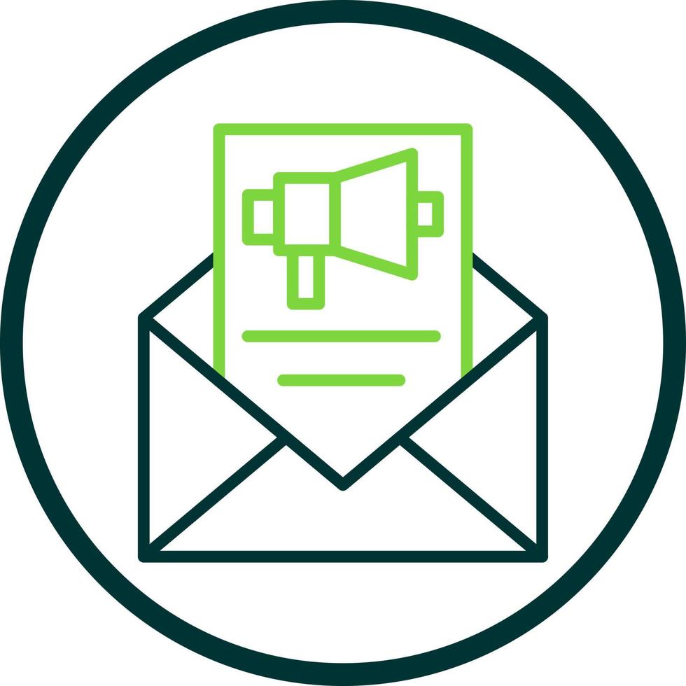 Email Marketing Vector Icon Design