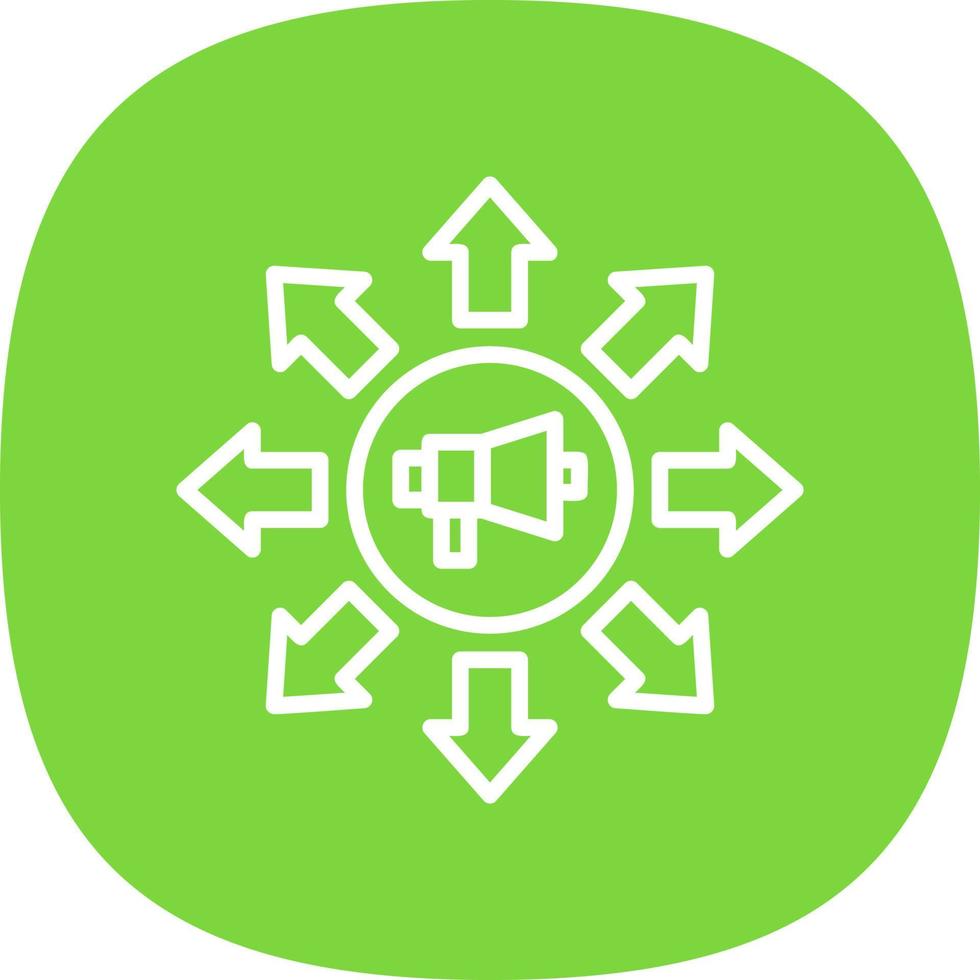 Advertising Submission Vector Icon Design