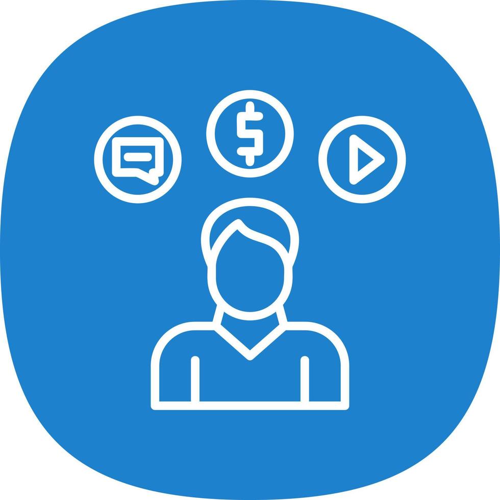 Consumer Behavior Vector Icon Design