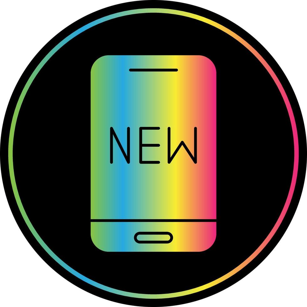 New Phone Vector Icon Design