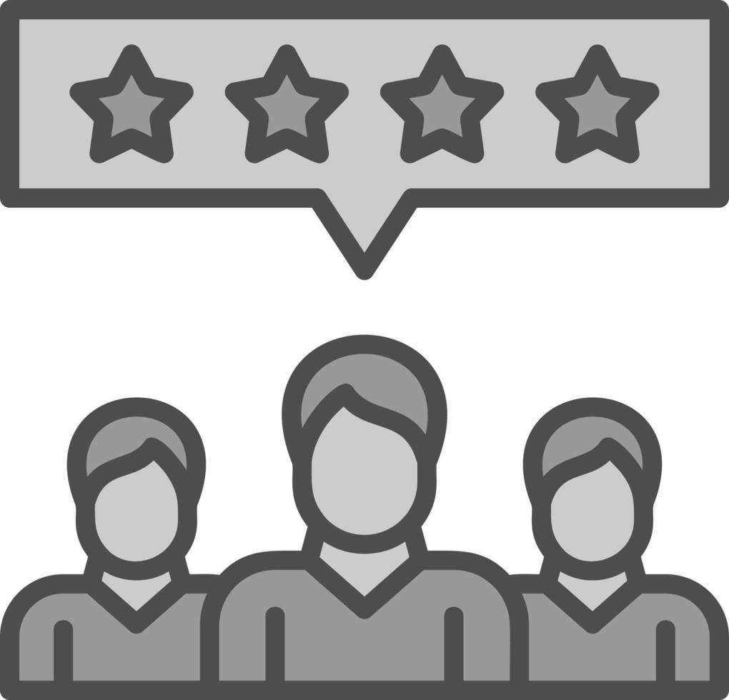 Customer Reviews Vector Icon Design