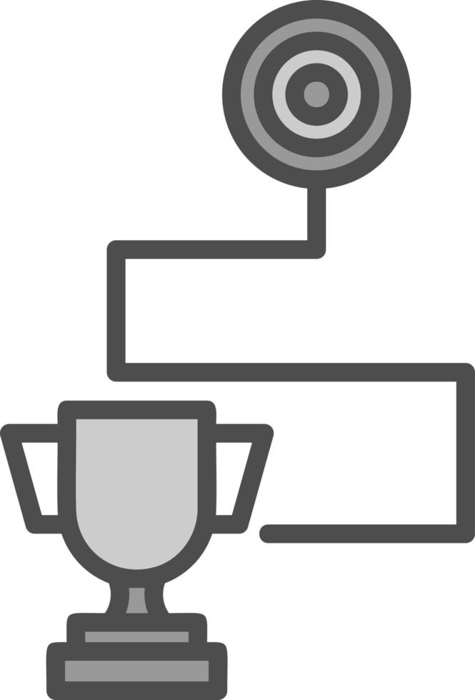 Long Range Planning Vector Icon Design